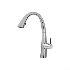 1722148311 1664891598 2 copy شیر آشپزخانه زو پول دان، با طراحی هوشمندانه و مکانیزم کشویی، آزادی عمل بی‌نظیری را در اختیار کاربر قرار می‌دهد و یکی از محبوب ترین مدل های شیر آشپزخانه است. شلنگ بلند و علمک چرخان آن، از پر کردن قابلمه‌های بزرگ تا تمیزکردن گوشه‌های سینک را بدون دردسر ممکن می‌سازد. شیر زو پول دان در سال 2016 سه جایزه معتبر طراحی اروپا را از آن خود کرده است. ویژگی‌های شیر آشپزخانه زو پول دان تکنولوژی نوری پیشرفته (ALT) مجهز به Advanced Light Technology، این شیر با نورپردازی هوشمند، فضای آشپزخانه را در شب روشن و کارآمد می‌کند. مثلاً هنگام شست‌وشوی ظروف در نور کم، سینک کاملاً روشن می‌ماند. نور سفید یخی LED &nbsp; نور LED سفید یخی این شیر، ظاهری تمیز و مدرن به آشپزخانه می‌بخشد. روشنایی ملایمش برای شست‌وشوی شبانه ظروف، بدون نیاز به چراغ اضافی، ویژگی‌ای بی‌نظیر است. سردوش Pull-Down سردوش Pull-Down باامکان کشیدن، شست‌وشوی ظروف بزرگ یا تمیزکردن سینک را آسان می‌کند. آب‌فشان Neoperl-Cache M24 آب‌فشان M24 Neoperl-Cache جریان آب را یکنواخت و بدون پاشش می‌کند. این ویژگی هنگام شست‌وشوی سبزیجات و...، از هدررفت آب جلوگیری خواهد کرد. سوییچ LED با خاموشی خودکار سوییچ روشن و خاموش LED باقابلیت خاموش‌شدن خودکار پس از 30 دقیقه، هم مصرف انرژی را کم می‌کند و هم خیال کاربر را از بابت فراموشی خاموش‌کردن راحت می‌سازد. شیلنگ Pull-Down بلند &nbsp; شیلنگ Pull-Down با طول بیش از 600 میلی‌متر، انعطاف بالایی برای شست‌وشوی ظروف یا پر کردن ظرف‌های دورتر از سینک فراهم می‌کند. علمک چرخان 360 درجه &nbsp; علمک باقابلیت چرخش 360 درجه، دسترسی به تمام نقاط سینک را ممکن کرده و برای سینک‌های دوقلو یا شست‌وشوی هم‌زمان چند ظرف بسیار کاربردی است. شیلنگ پیسوار Ultra-Flex &nbsp; شیلنگ پیسوار Ultra-Flex با انعطاف‌پذیری بالا و مقاومت در برابر فشار، نصب و استفاده طولانی‌مدت را تضمین کرده و حتی در فضاهای تنگ زیر سینک هم به‌راحتی جا می‌گیرد. کارتریج سرامیکی 25 میلی‌متری KEROX &nbsp; کارتریج 25 میلی‌متری سرامیکی KEROX، کنترل دقیق دما و جریان آب را فراهم می‌کند. این کارتریج بادوام، حتی پس از سال‌ها استفاده، مثل روز اول روان و بی‌صدا کار می‌کند. مزایای استفاده از شیر آشپزخانه زو پول دان  دریافت‌کننده 3 جایزه برتر طراحی اروپا در سال 2016  مجهز به Advanced Light Technology (تکنولوژی نوری پیشرفته)  نور سفید یخی  LED  مجهز به سردوش  Pull-Down  آبفشان M24  Neoperl-Cache  سوییچ روشن و خاموش LED با قابلیت خاموش شدن خودکار پس از 30 دقیقه  شیلنگ Pull-Down با طول بیش از 600 میلی‌متر  علمک چرخان °360  شیلنگ پیسوار  Ultra-Flex  کارتریج 25 میلی‌متری سرامیکی شرکت KEROX