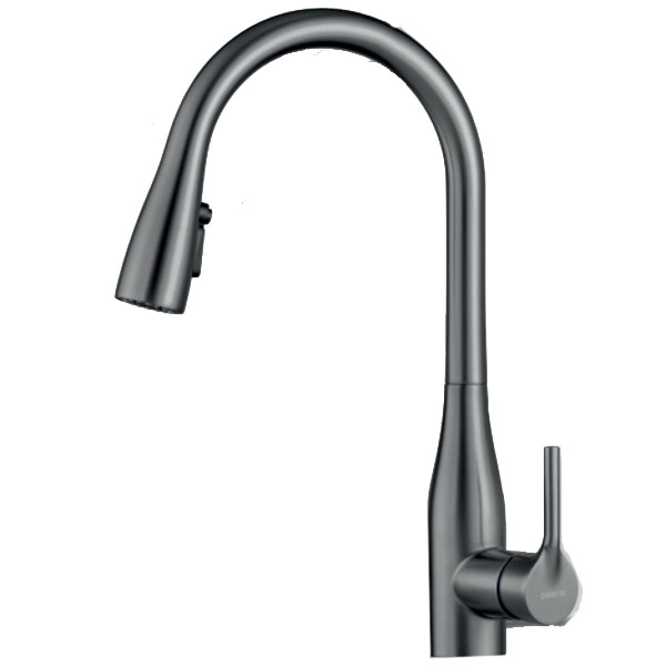 d94gan black شیر ظرفشویی زانتی مدل D94 از برند لوکس ایتالیایی زانتی، انتخابی عالی برای علاقه‌مندان به شیرآلات ظرفشویی شاوری است. این مدل با علمک بلند و شلنگ انعطاف‌پذیر، شستشوی آسان ظروف و میوه‌ها را فراهم می‌کند و با آبکاری PVD مقاوم، دوام بالایی دارد. در شیرآلات بهداشتی هما دیزاین، خرید شیر ظرفشویی شاوری زانتی با قیمت مناسب و ارسال رایگان عرضه می‌شود. مدل D94 با قابلیت چرخش ۳۶۰ درجه، کارایی روزانه را افزایش می‌دهد.