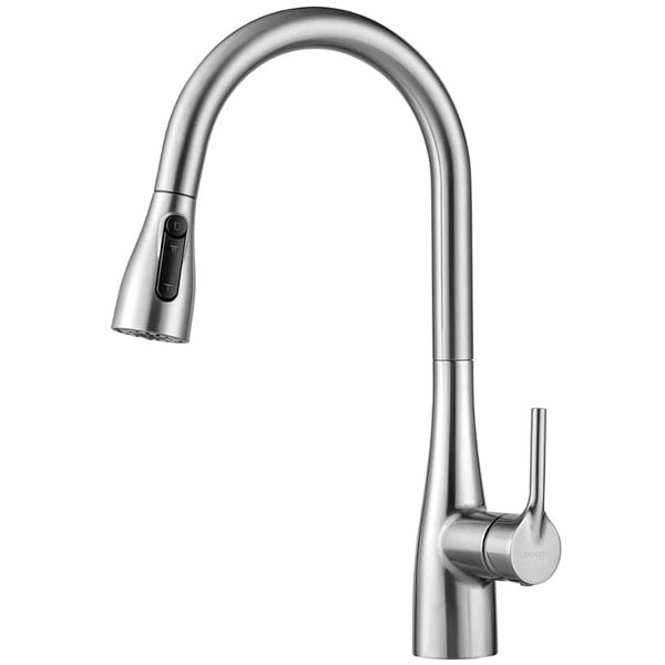 j09 nikel یکی از پر مصرف ترین و مهمترین وسیله در آشپزخانه شیر آشپزخانه می باشد.شیرآلات آشپزخانه باید طوری انتخاب شود که طرح و شکل آن با دکوراسیون منزل شما همخوانی داشته باشد. برخی از شیرآلات دارای علم بلندی هستند که باعث سهولت در کار می شوند و امر شستشو را راحت تر می کنند. برخی دیگر از شیرآلات دارای شلنگ شاوری یا به اصطلاح شلنگ ( pull-out سردوش جدا شونده متحرک ) می باشند. سردوش جدا شونده متحرک به گونه ای است که از شیر جدا می شود و به راحتی تمام سینک را شستشو می دهد.