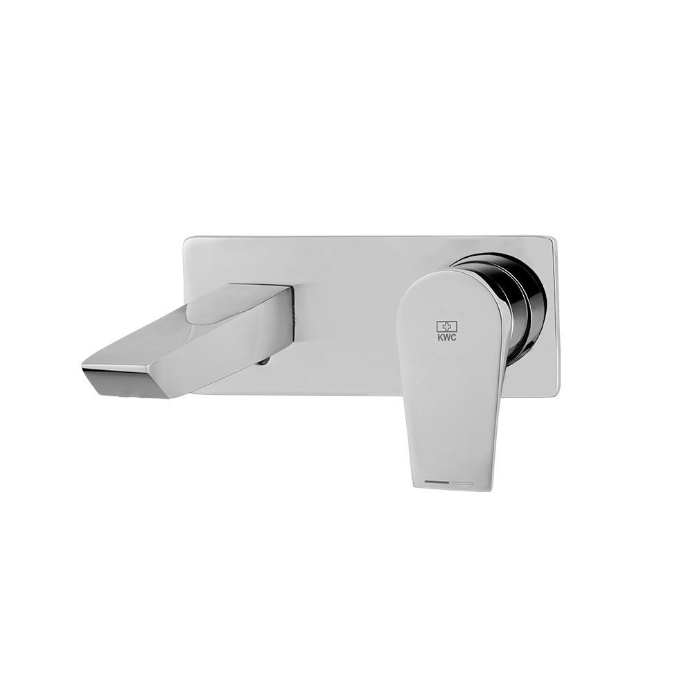 ورونا روشویی توکار 1  شیر روشویی توکار یک تکه ورونا  دارای دستگیره و آبریز و صفحه خارجی  آبفشان Neoperl-Cache M24  صفحه آب بندی داخلی &nbsp;