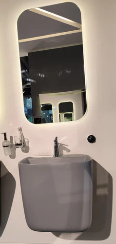 Flavia Deco Spade design vanity